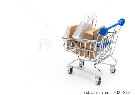 Shopping cart and shopping bag Paper bag Cardboard 93200135