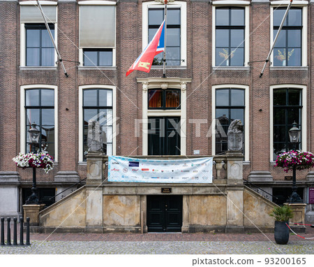 Zaltbommel, Gelderland, The Netherlands - Facade of the townhall Zaltbommel, Gelderland, The Netherlands - Facade of the townhall 93200165