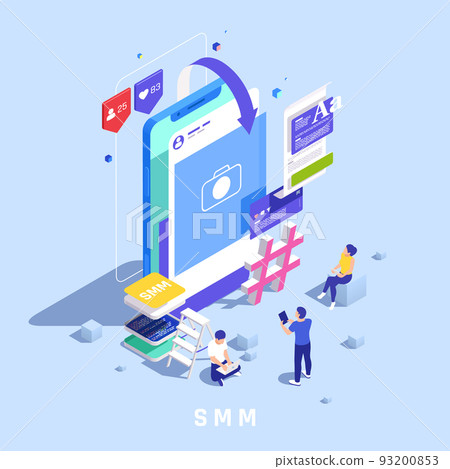IT Professions Concept Illustration 93200853