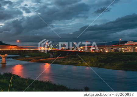 鹿川大橋夜景 鹿川大橋夜景 93200937