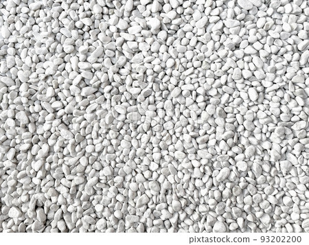 Image material with many small gray-white cobblestones 93202200