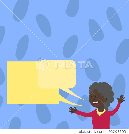Woman Holding Two Speech Bubbles With Important Messages. Female Presenting Crutial Informations On Different Dialogue Balloons. Lady Showing Recent Updates. Woman Holding Two Speech Bubbles With Important Messages. Female Presenting Crutial Informations On Different Dialogue Balloons. Lady Showing Recent Updates. 93202503