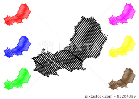 Swansea map vector Swansea map vector 93204389