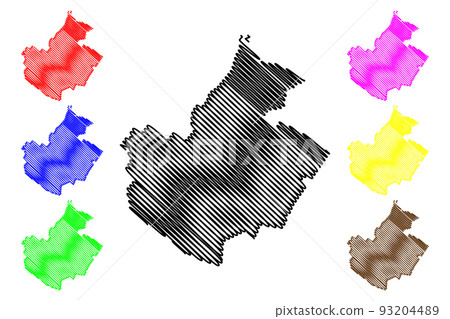 Irvine City map vector Irvine City map vector 93204489