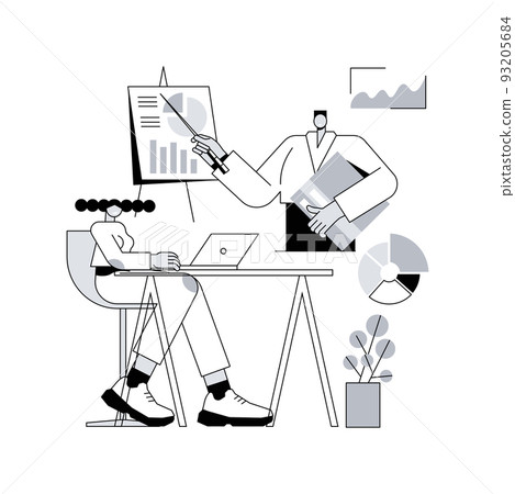 Business statistics abstract concept vector illustration. Financial report, company performance analysis, data collection, decision making, marketing research, service improvement abstract metaphor. Business statistics abstract concept vector illustration. Financial report, company performance analysis, data collection, decision making, marketing research, service improvement abstract metaphor. 93205684