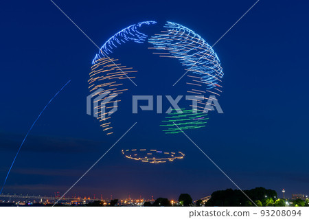 image of drone show 93208094