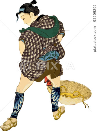 young man looking down young man looking down 93209292