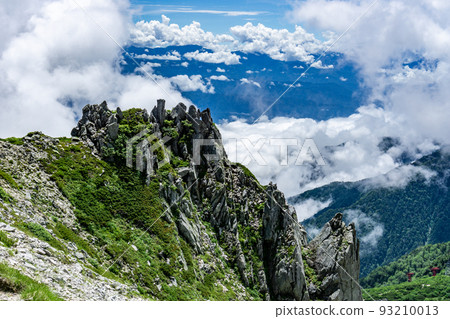 View from Kisokomagatake, Central Alps, Nagano Prefecture 93210013