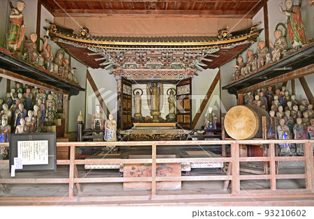青森縣長勝寺 Soryukutsu Sanzonbutsu Zushido Zenringai 弘前市 青森縣長勝寺 Soryukutsu Sanzonbutsu Zushido Zenringai 弘前市 93210602