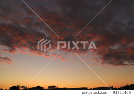 Sunset sky Sunset sky 93211469