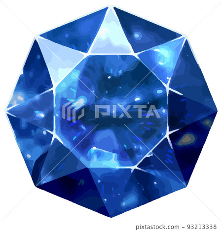 September birthstone, gemstone, sapphire loose vector material September birthstone, gemstone, sapphire loose vector material 93213338