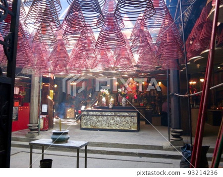 Thai red spiral incense 93214236