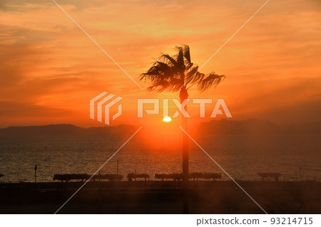 奧巴馬日落 93214715