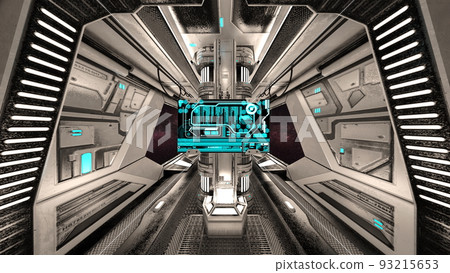 Scenery inside the spacecraft Scenery inside the spacecraft 93215653