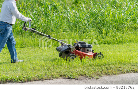 Summer mowing and lawn mowing Summer mowing and lawn mowing 93215762