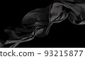 Cool black cloth background material. for luxury design 93215877