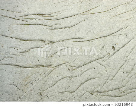 Cracked concrete. Concrete texture with cracks. Gray asphalt. The old texture is broken. 93216948