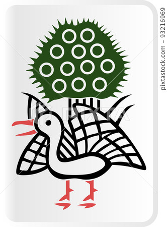 One string of mahjong tiles 93216969