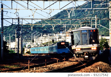 2005 Series 223 1000 series rapid train running on the Tokaido Main Line 93217542