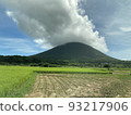 mountain covered with clouds 93217906