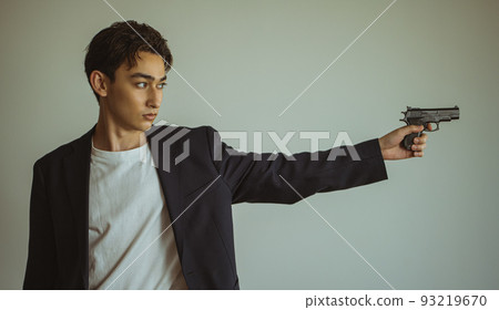 Man with a gun Man with a gun 93219670