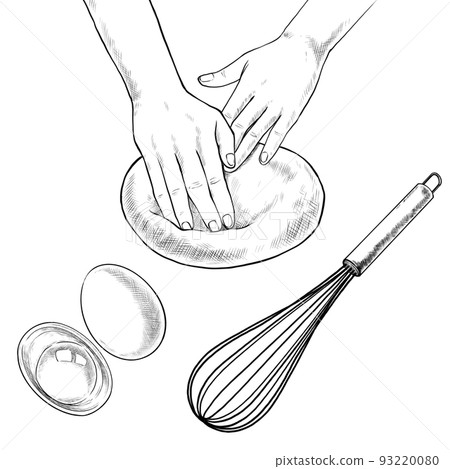 Sourdought line art png 93220080