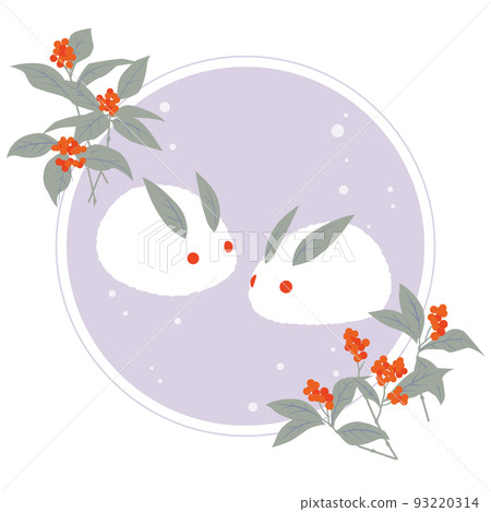 雪兔和千兩的插圖 雪兔和千兩的插圖 93220314