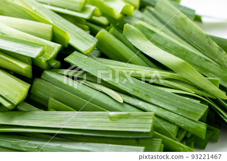 Chive (cut) close-up. Chive (cut) close-up. 93221467