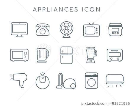 家用電子產品圖標 93221956