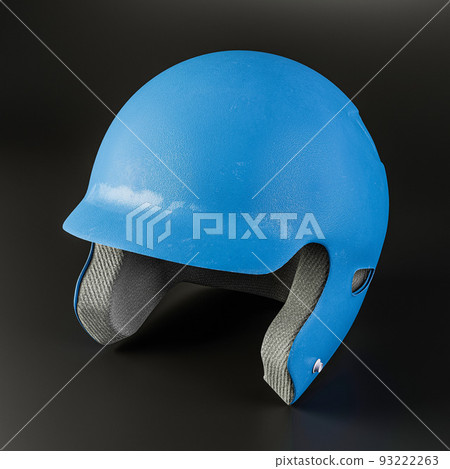 baseball helmet isolated on black background baseball helmet isolated on black background 93222263