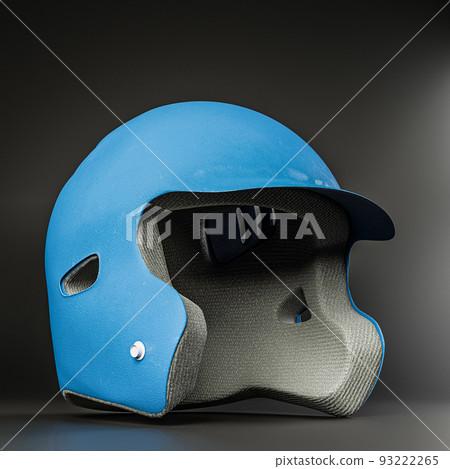 baseball helmet isolated on black background baseball helmet isolated on black background 93222265