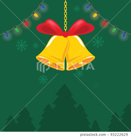 christmas card background vector concept design template 93222629