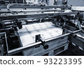 Polygraphic process in modern printing house 93223395