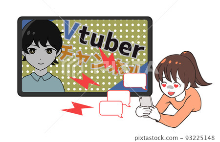 推男性Vtuber的女孩過分的愛 93225148