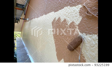 Exterior wall painting work Exterior wall painting work 93225199