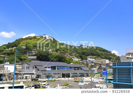 [廣島縣] JR尾道站和千光寺山晴好天氣 93226938