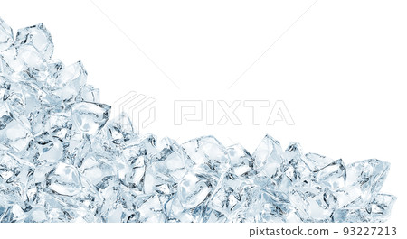 ice illustration realistic background sharp 93227213