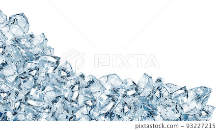 ice illustration realistic background sharp ice illustration realistic background sharp 93227215
