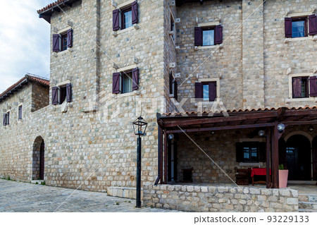 Architecture of the Old Town in Montenegro Architecture of the Old Town in Montenegro 93229133