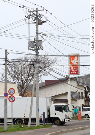 Shimamaki, Hokkaido Scenery with round post... - Stock Photo [93229268] -  PIXTA