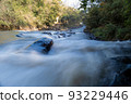 Long exposure of vigorous water flow_slow shutter 93229446