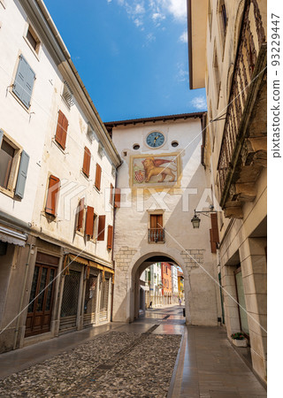 Medieval Tower in Spilimbergo Town - Friuli Venezia Giulia Italy 93229447