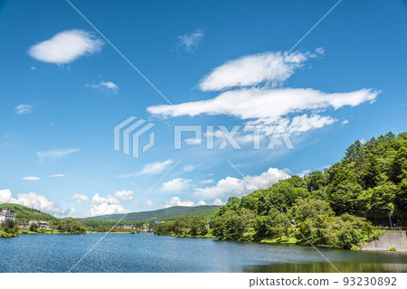 《Nagano Prefecture》Chino City Lake Shirakaba 93230892