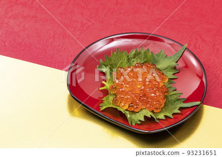 年菜10_紅盤多少錢_背景紅金 93231651