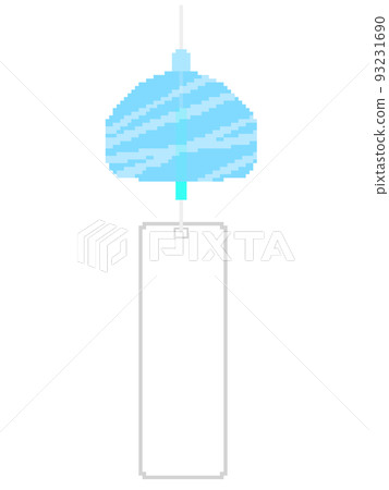 Dot picture wind chime strip (blue) Dot picture wind chime strip (blue) 93231690