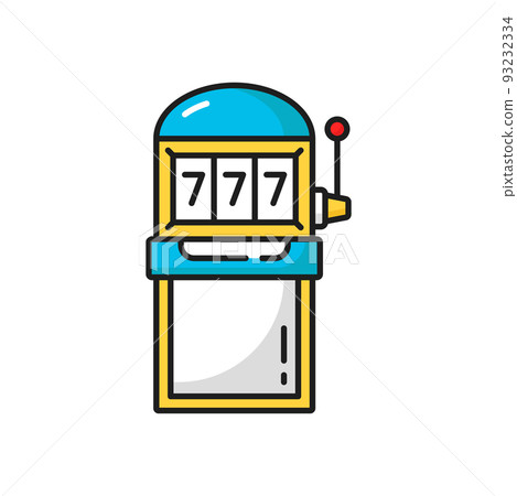 Jackpot Slot Casino Machine Vector One Arm Bandit Stock Illustration -  Download Image Now - Slot Machine, Vector, Casino - iStock