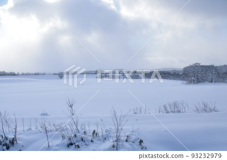 Scenery of the Soya Main Line from Asahikawa Station to Wakkanai Station in December 2021, Hokkaido Scenery of the Soya Main Line from Asahikawa Station to Wakkanai Station in December 2021, Hokkaido 93232979