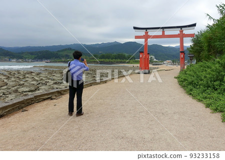 青島神社接近鳥居 青島神社接近鳥居 93233158