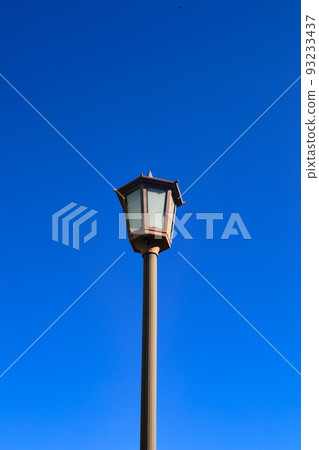 A retro street lamp with a cool design A retro street lamp with a cool design 93233437