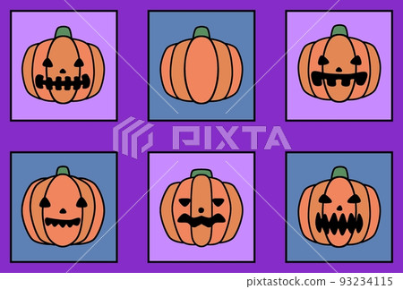 Halloween pumpkin set (colors available) Halloween pumpkin set (colors available) 93234115